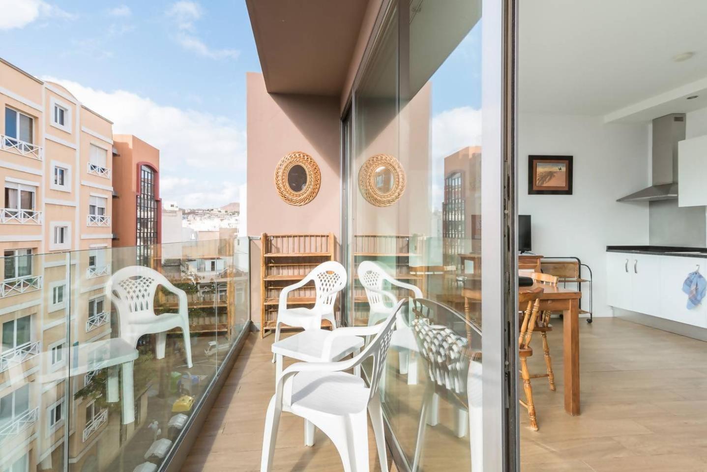 Loft Moderno Con Balcon Al Lado De Las Canteras Las Palmas de Gran Canaria Dış mekan fotoğraf